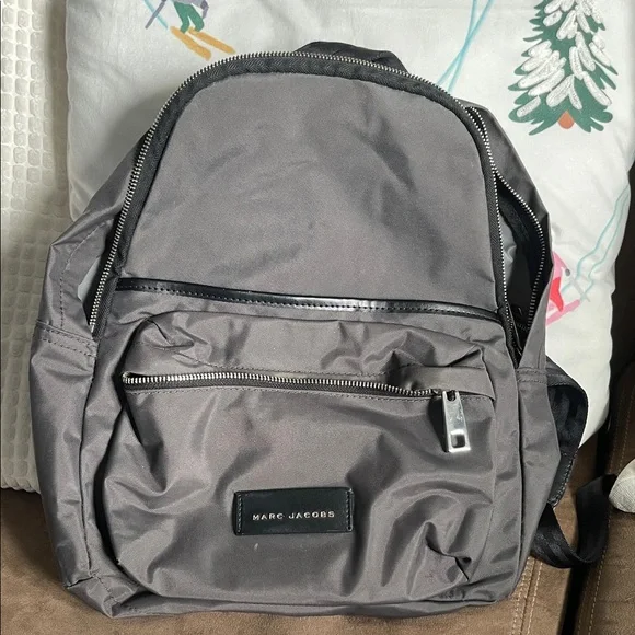Marc Jacobs Charcoal Backpack Marc Jacobs Trek L black tech fabric backpack - Black  main image 4
